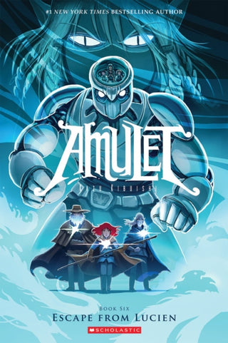 Cover image for 9780545433150 - Escape from Lucien: A Graphic Novel (Amulet #6)