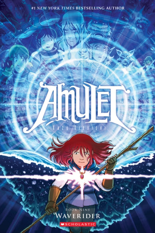 Cover image for 9780545828659 - Waverider: A Graphic Novel (Amulet #9)