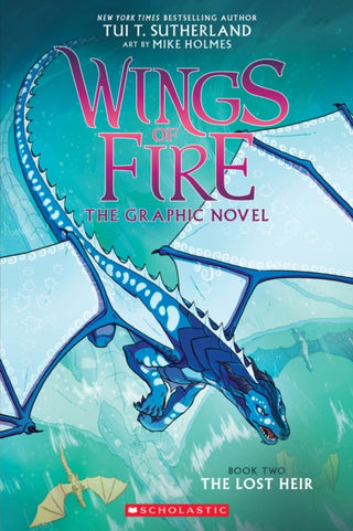 Cover image for 9780545942201 - The Lost Heir (Wings of Fire Graphic Novel #2)
