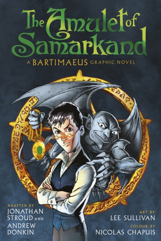 Cover image for 9780552563703 - The Amulet of Samarkand Graphic Novel