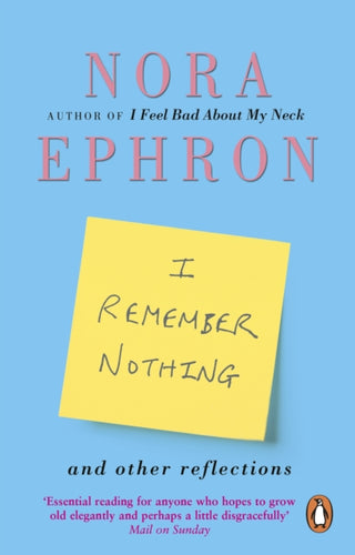 Cover image for 9780552777377 - I Remember Nothing and other reflections