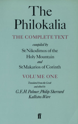 Cover image for 9780571130139 - The Philokalia Vol 1