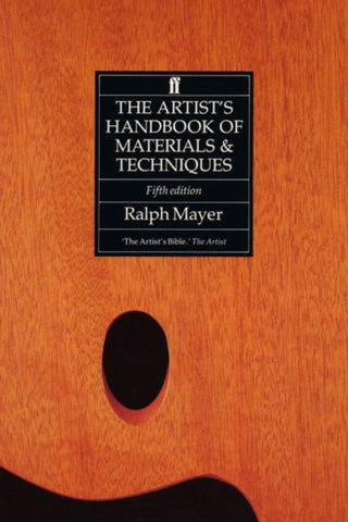 Cover image for 9780571143313 - The Artist's Handbook of Materials and Techniques