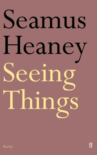 Cover image for 9780571144693 - Seeing Things