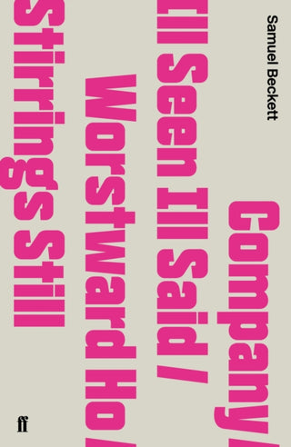 Supplemental image for 9780571244737 - Company / Ill Seen Ill Said / Worstward Ho / Stirrings Still