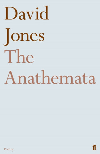 Cover image for 9780571259793 - The Anathemata