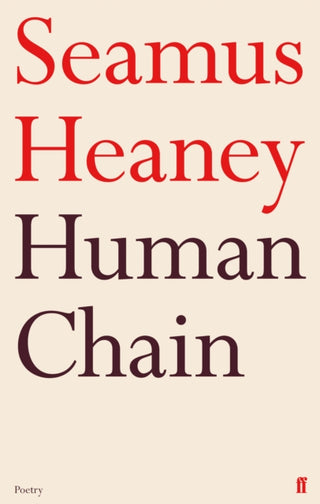 Cover image for 9780571269242 - Human Chain