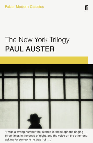 Cover image for 9780571322800 - The New York Trilogy