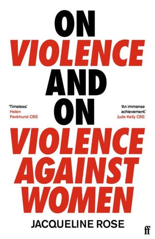 Cover image for 9780571332724 - On Violence and On Violence Against Women