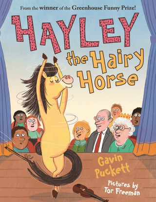 Cover image for 9780571337804 - Hayley the Hairy Horse