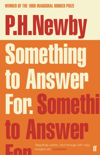 Supplemental image for 9780571348275 - Something to Answer For