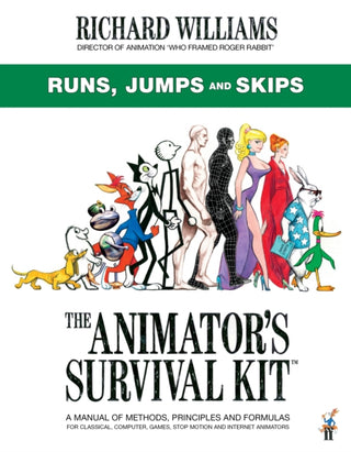Cover image for 9780571358427 - The Animator's Survival Kit: Runs, Jumps and Skips
