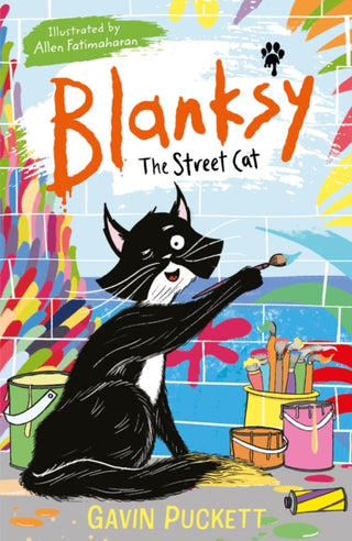Cover image for 9780571369607 - Blanksy the Street Cat