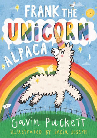Cover image for 9780571369621 - Frank the Unicorn Alpaca