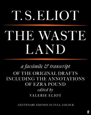 Cover image for 9780571370856 - The Waste Land Facsimile