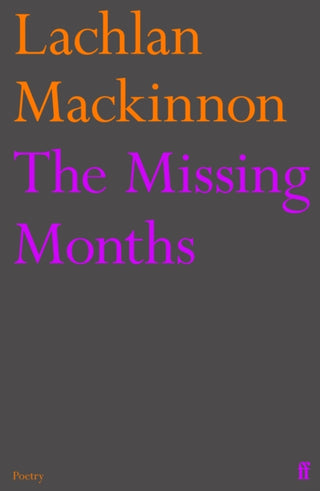 Cover image for 9780571375387 - The Missing Months