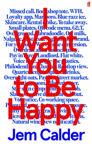 Cover image for 9780571387458 - I Want You to Be Happy