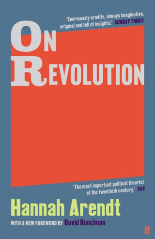 Cover image for 9780571399253 - On Revolution