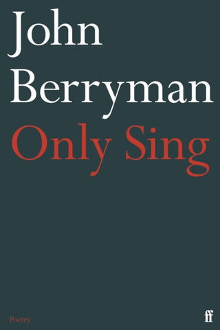 Cover image for 9780571400133 - Only Sing
