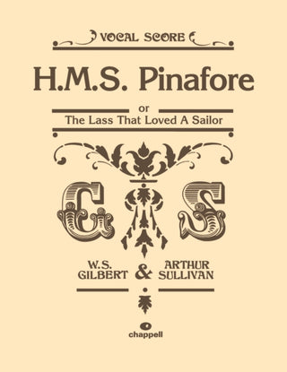 Cover image for 9780571526499 - HMS Pinafore (Vocal Score)