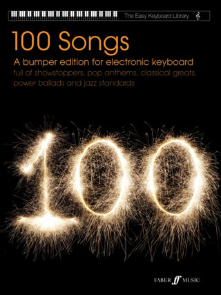 Cover image for 9780571538416 - Easy Keyboard Library:100 Songs