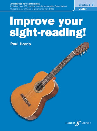 Cover image for 9780571541324 - Improve your sight-reading! Guitar Grades 1-3
