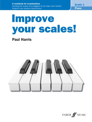 Cover image for 9780571541713 - Improve your scales! Piano Grade 1