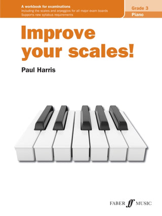 Cover image for 9780571541737 - Improve your scales! Piano Grade 3