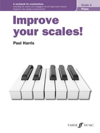 Cover image for 9780571541744 - Improve your scales! Piano Grade 4