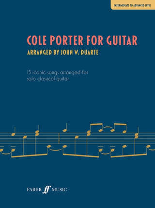 Cover image for 9780571543328 - Cole Porter for Guitar