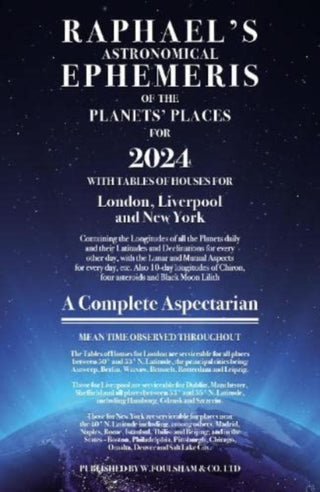 Supplemental image for 9780572048365 - Raphael's Ephemeris 2024
