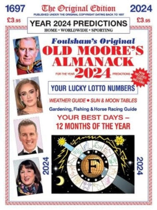 Cover image for 9780572048372 - Old Moore's Almanac 2024