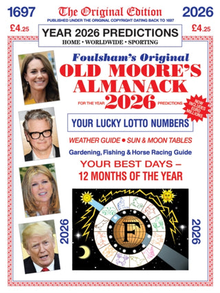 Supplemental image for 9780572048600 - Old Moore's Almanack 2026