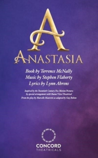Cover image for 9780573708572 - Anastasia: The Musical