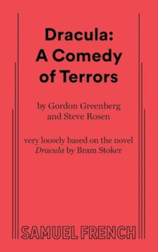 Cover image for 9780573710124 - Dracula: A Comedy of Terrors