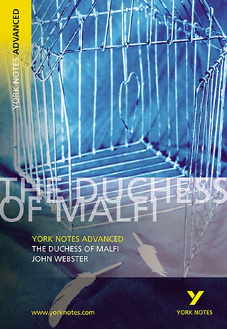 Cover image for 9780582784352 - The Duchess of Malfi: York Notes Advanced - for 2026, 2027 exams