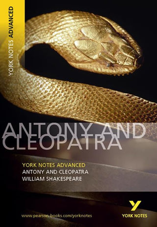 Cover image for 9780582823099 - Antony and Cleopatra (York Notes Advanced) English Literature Study Guide - for 2026, 2027 exams