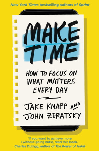 Cover image for 9780593079584 - Make Time