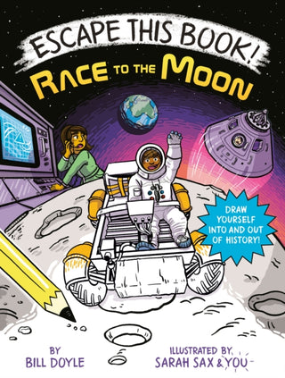 Cover image for 9780593119259 - Escape This Book! Race to the Moon
