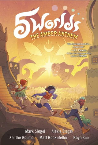 Cover image for 9780593120569 - 5 Worlds Book 4: The Amber Anthem