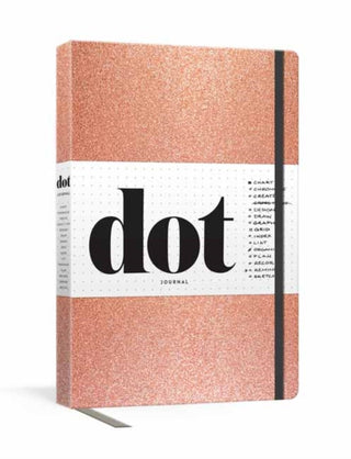 Cover image for 9780593139387 - Dot Journal (Rose Gold)