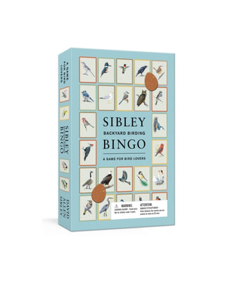 Cover image for 9780593231852 - Sibley Backyard Birding Bingo