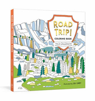 Cover image for 9780593236260 - Road Trip! Coloring Book