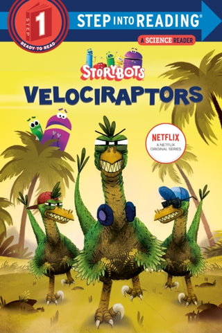 Supplemental image for 9780593304754 - Velociraptors (StoryBots)