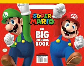 Cover image for 9780593307779 - Super Mario: The Big Coloring Book (Nintendo®)