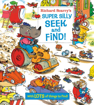 Cover image for 9780593310229 - Richard Scarry's Super Silly Seek and Find!