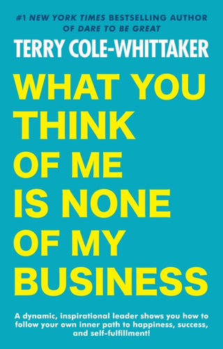Cover image for 9780593333075 - What You Think of Me Is None of My Business