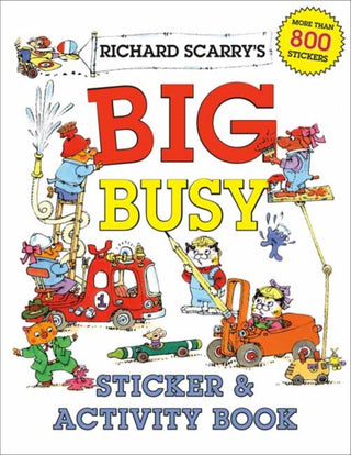 Supplemental image for 9780593426258 - Richard Scarry's Big Busy Sticker & Activity Book