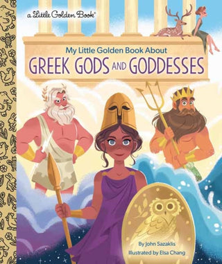 Cover image for 9780593427392 - My Little Golden Book About Greek Gods and Goddesses