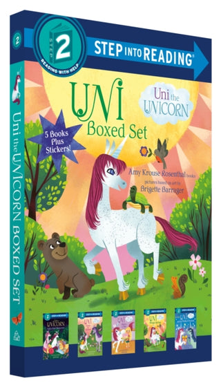 Cover image for 9780593431016 - Uni the Unicorn Step into Reading Boxed Set